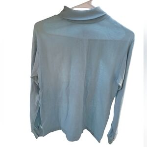 Vintage Puritan Stay Smoother Blue Turtleneck Pullover M